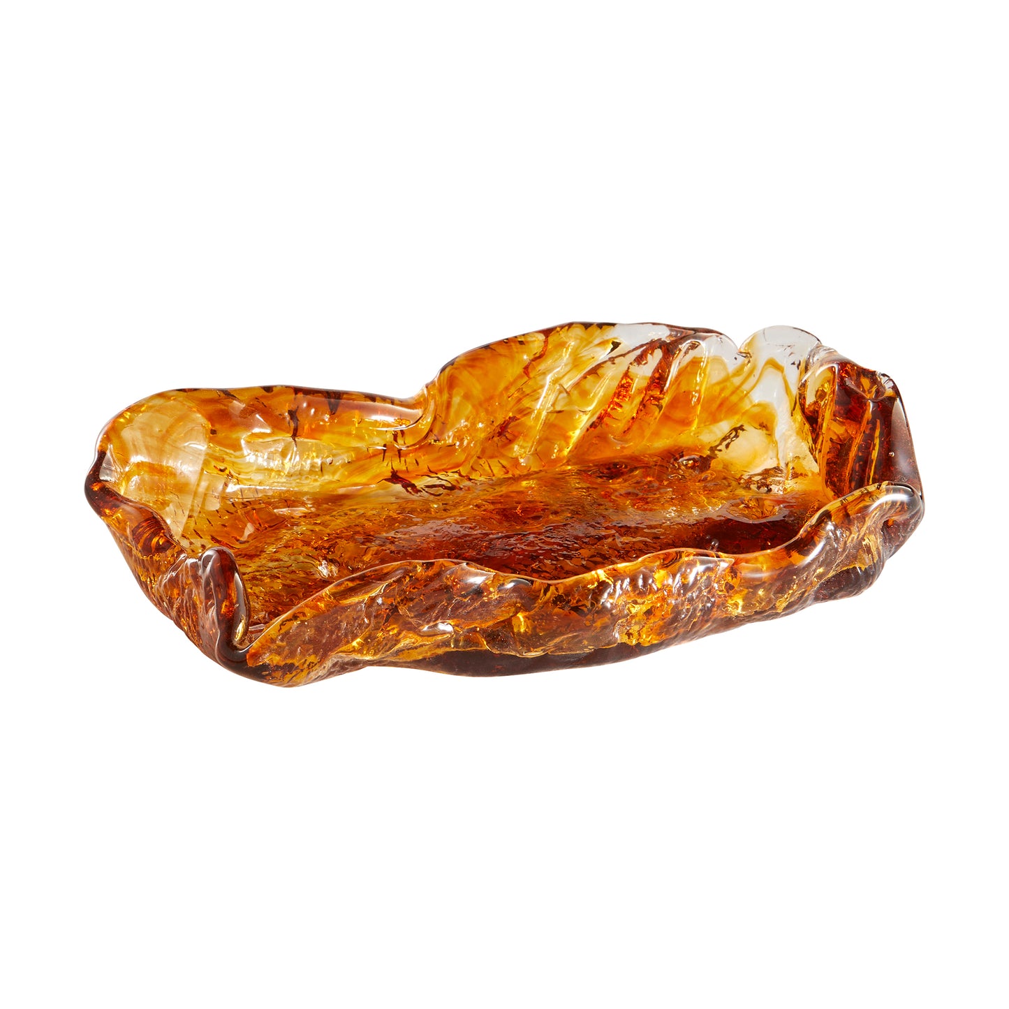 MOLTEN TRAY | AMBER – SMALL