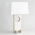 PASSAGEWAY TABLE LAMP-NICKEL WIDE