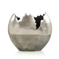 MATTERPORT ALUMINUM SILVER VASE