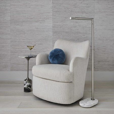 HIGHLIGHT FLOOR LAMP- BRUSHED NICKEL