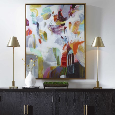 PILOT BUFFET LAMP - BRASS