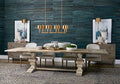 BALDRICK EXTENSION DINING TABLE - WHITE