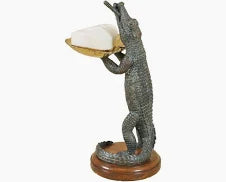 Maitland Smith Alligator Soap Dish