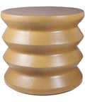 MIRAGE ACCENT TABLE- LATTE